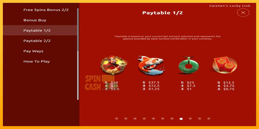 Spielautomat Caishens Lucky Link für echtes geld 5