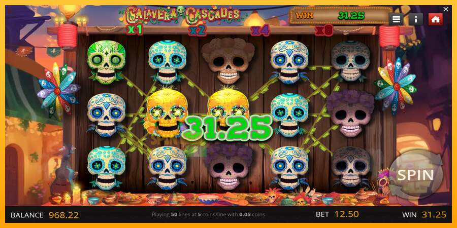 Spielautomat Calavera Cascades für echtes geld 2