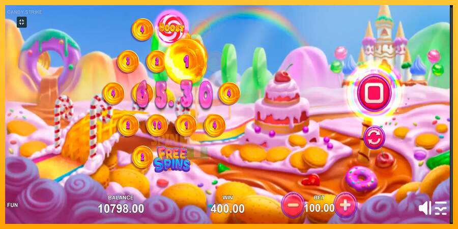 Spielautomat Candy Strike für echtes geld 3