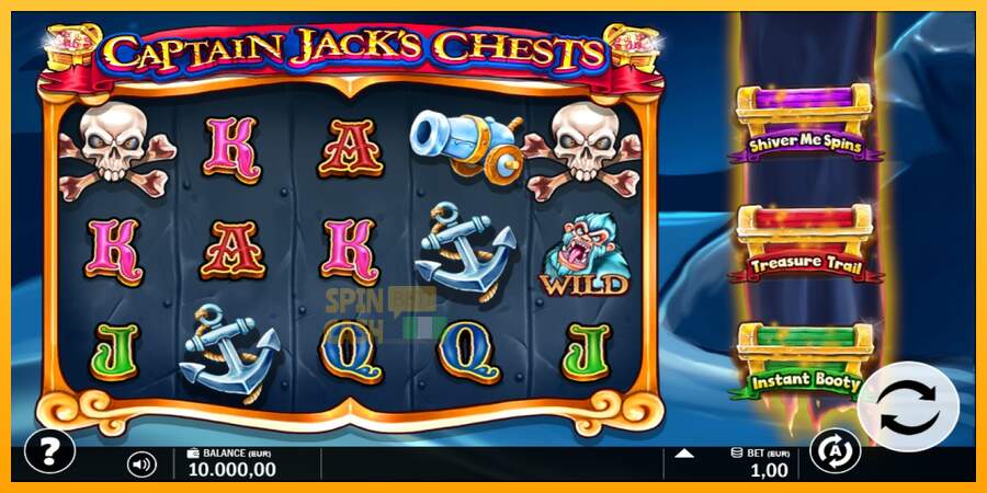 Spielautomat Captain Jacks Chests für echtes geld 1