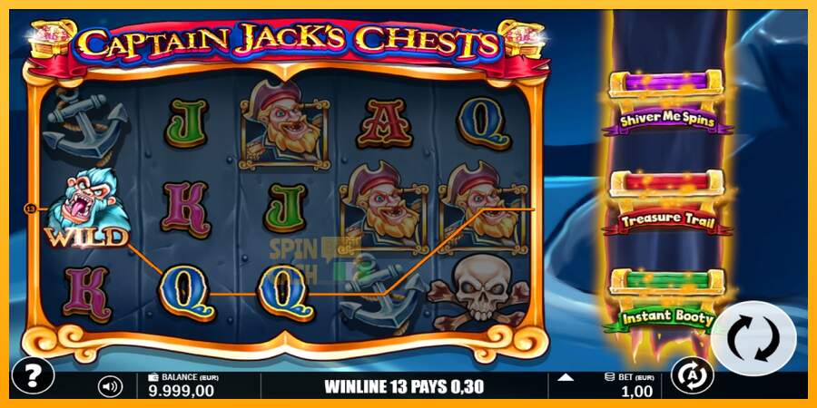 Spielautomat Captain Jacks Chests für echtes geld 3