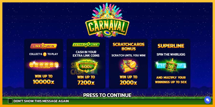 Spielautomat Carnaval Link&Win für echtes geld 1