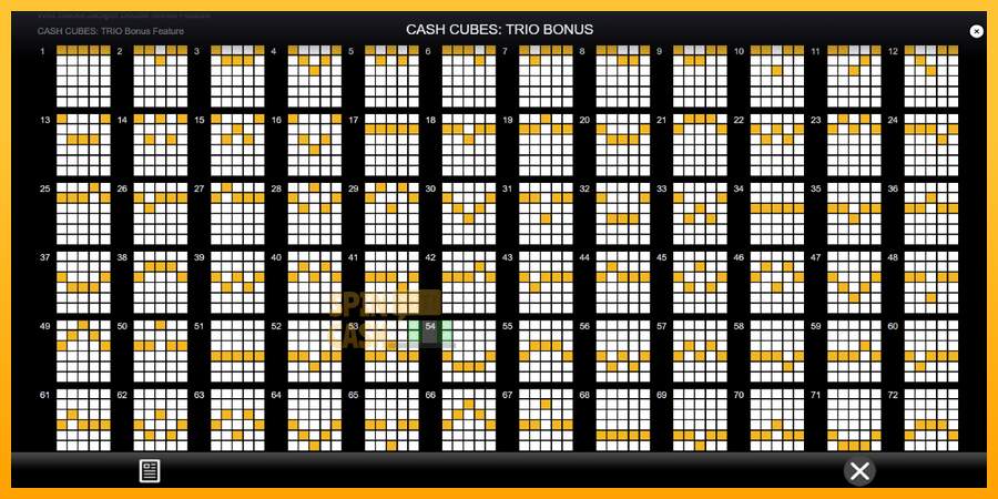 Spielautomat Cash Cubes: Trio Bonus für echtes geld 7