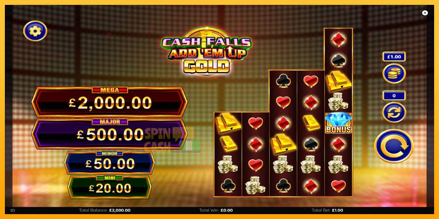 Spielautomat Cash Falls: Add Em Up Gold für echtes geld 2