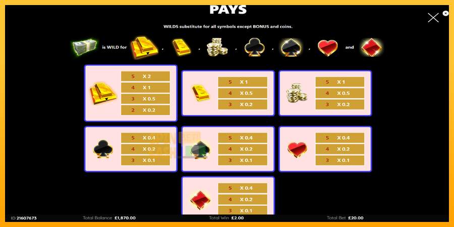 Spielautomat Cash Falls: Add Em Up Gold für echtes geld 5