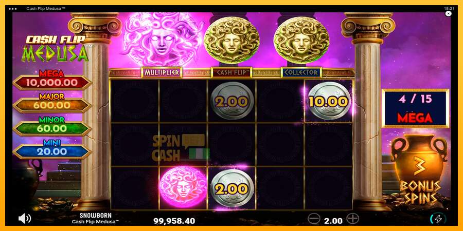 Spielautomat Cash Flip Medusa für echtes geld 3