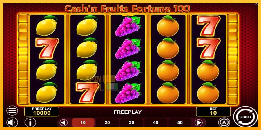 Spielautomat Cashn Fruits Fortune 100 für echtes geld 1