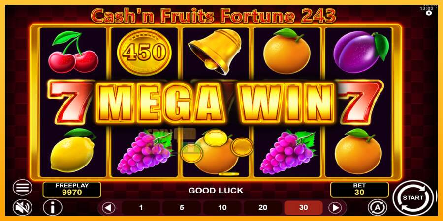 Spielautomat Cashn Fruits Fortune 243 für echtes geld 3