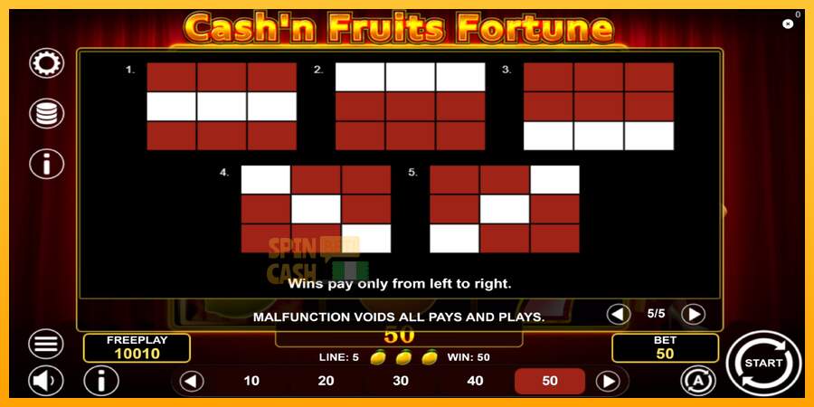 Spielautomat Cashn Fruits Fortune für echtes geld 7