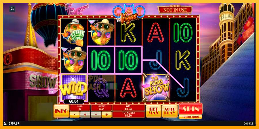 Spielautomat Cat In Vegas für echtes geld 11