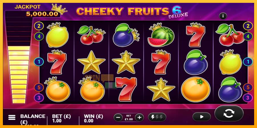 Spielautomat Cheeky Fruits 6 Deluxe für echtes geld 1