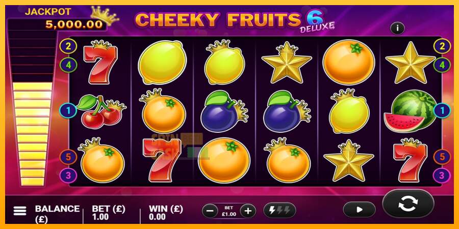 Spielautomat Cheeky Fruits 6 Deluxe für echtes geld 2