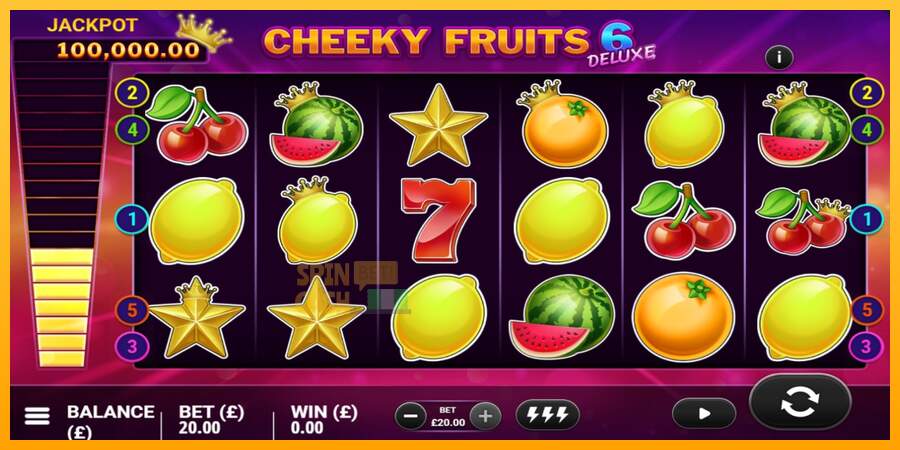 Spielautomat Cheeky Fruits 6 Deluxe für echtes geld 4