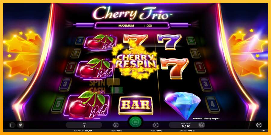 Spielautomat Cherry Trio für echtes geld 4