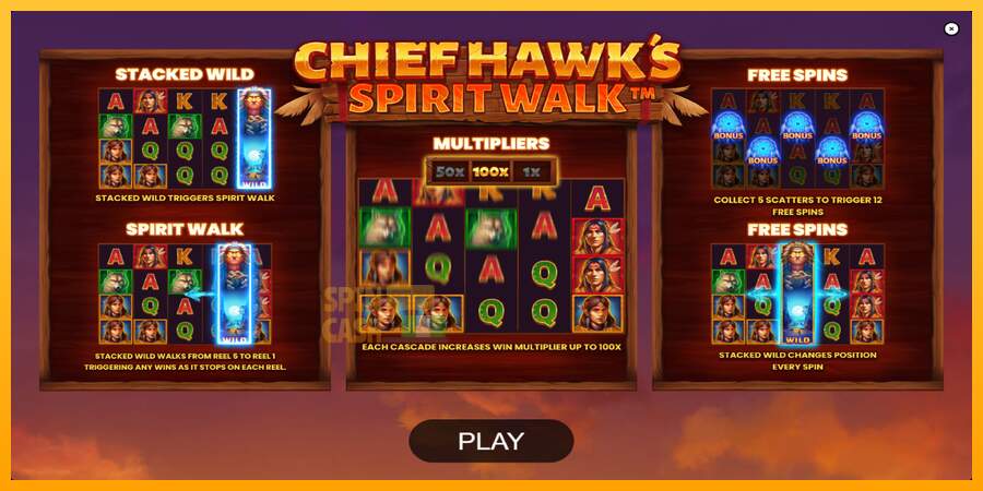 Spielautomat Chief Hawk’s Spirit Walk für echtes geld 1