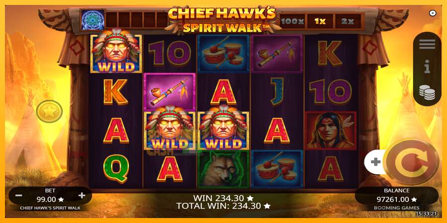 Spielautomat Chief Hawk’s Spirit Walk für echtes geld 4