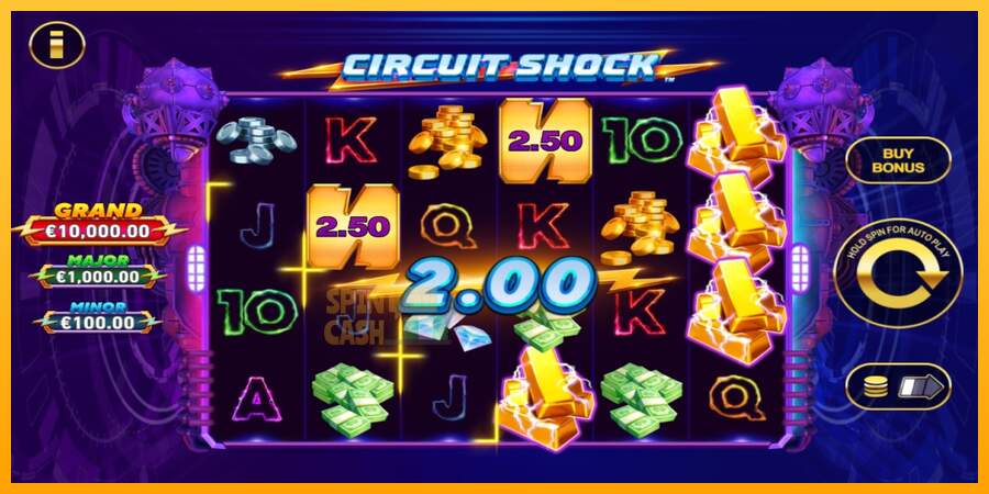 Spielautomat Circuit Shock für echtes geld 3