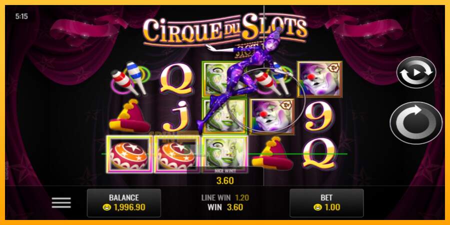 Spielautomat Cirque du Slots für echtes geld 2