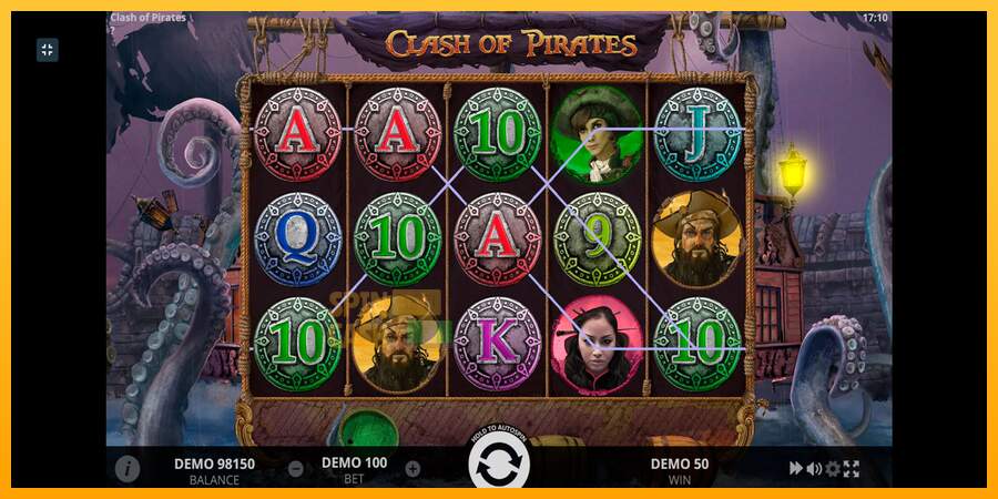 Spielautomat Clash of Pirates für echtes geld 7