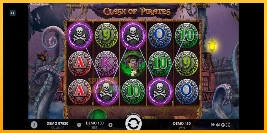 Spielautomat Clash of Pirates für echtes geld 10