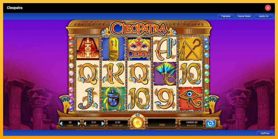 Spielautomat Cleopatra für echtes geld 1