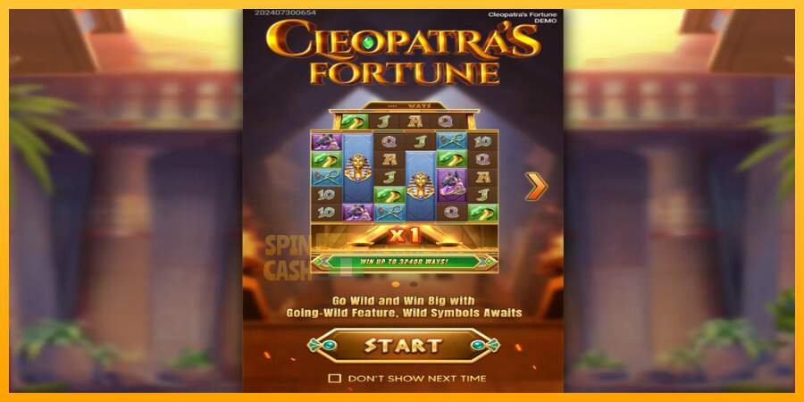 Spielautomat Cleopatras Fortune für echtes geld 1