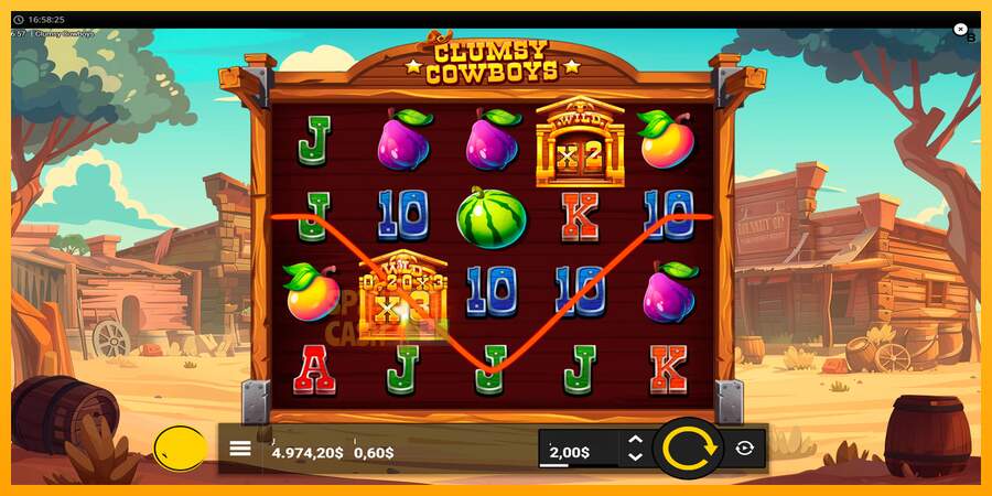 Spielautomat Clumsy Cowboys für echtes geld 5