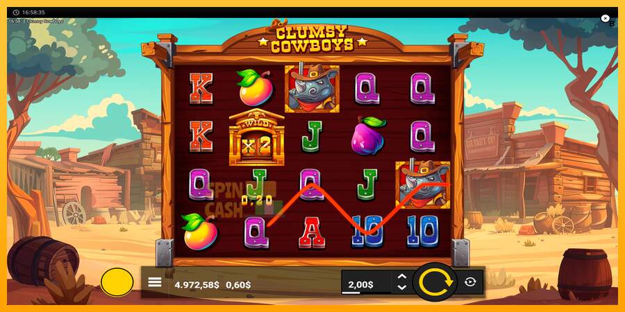 Spielautomat Clumsy Cowboys für echtes geld 6