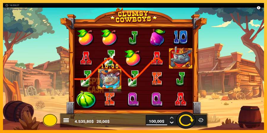 Spielautomat Clumsy Cowboys für echtes geld 7