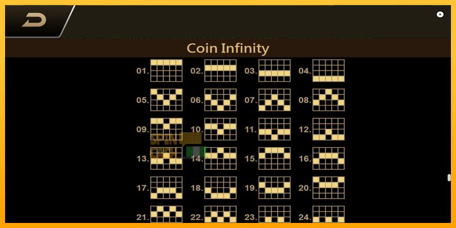 Spielautomat Coin Infinity Surge Reel für echtes geld 7