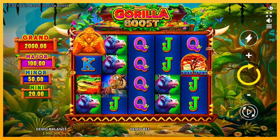 Spielautomat Coin Rush: Gorilla Boost für echtes geld 1