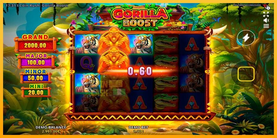 Spielautomat Coin Rush: Gorilla Boost für echtes geld 3