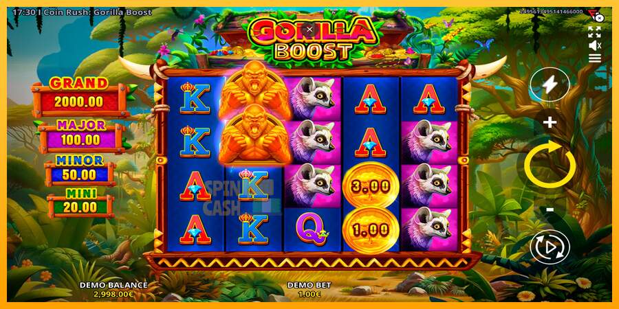 Spielautomat Coin Rush: Gorilla Boost für echtes geld 5