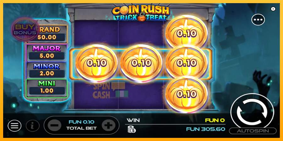 Spielautomat Coin Rush: Trick o Treat für echtes geld 3