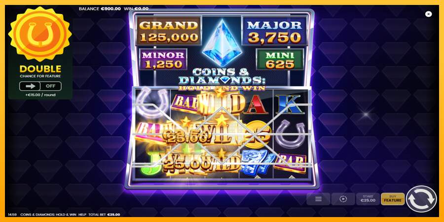 Spielautomat Coins & Diamonds: Hold and Win für echtes geld 3