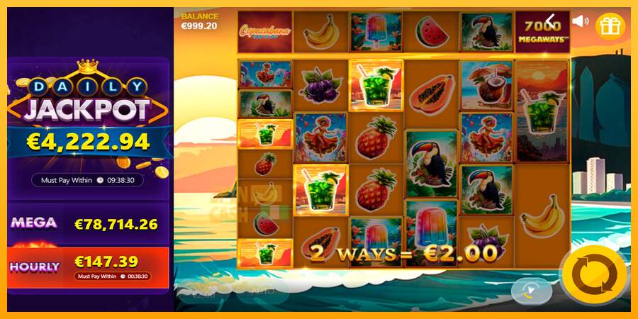 Spielautomat Copacabana Megaways für echtes geld 5