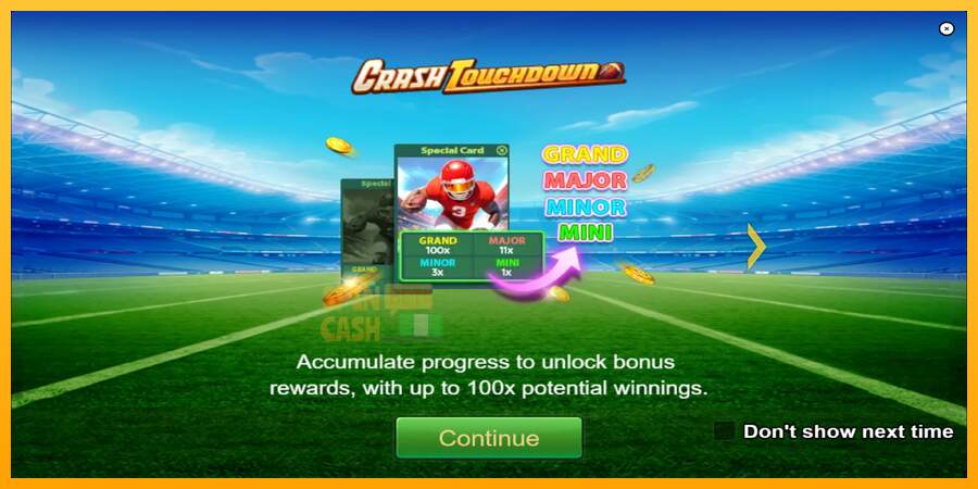 Spielautomat Crash Touchdown für echtes geld 1