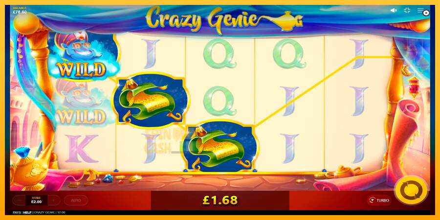 Spielautomat Crazy Genie für echtes geld 5