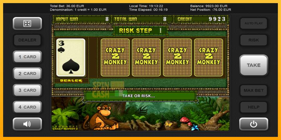 Spielautomat Crazy Monkey 2 für echtes geld 4