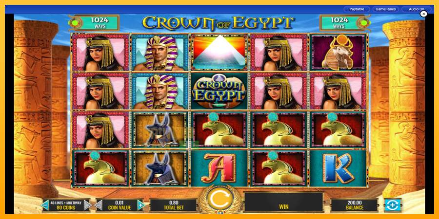 Spielautomat Crown of Egypt für echtes geld 1