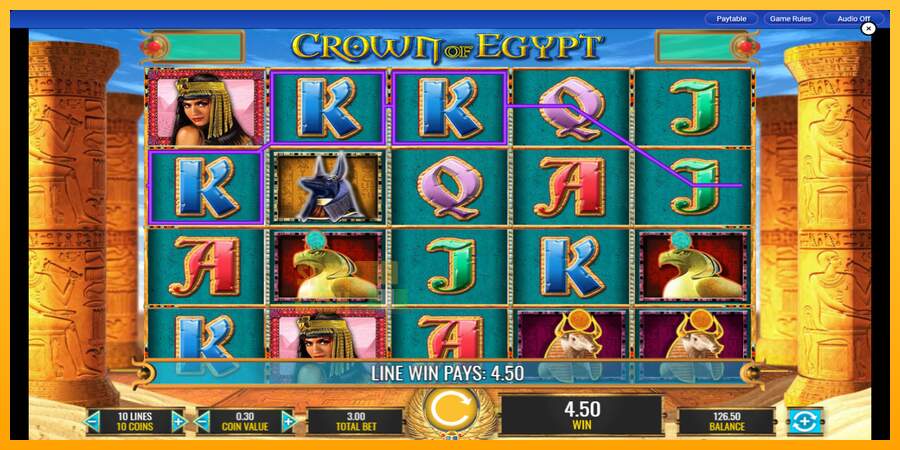 Spielautomat Crown of Egypt für echtes geld 2