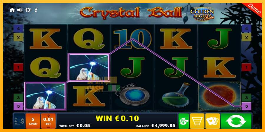 Spielautomat Crystal Ball Golden Nights für echtes geld 2