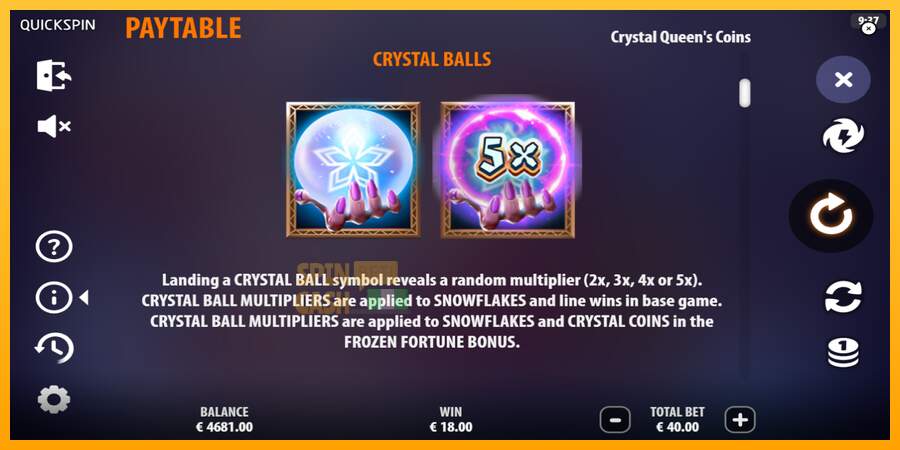 Spielautomat Crystal Queens Coins für echtes geld 6