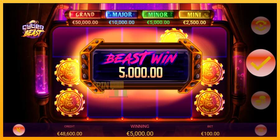 Spielautomat Cyber Beast für echtes geld 3