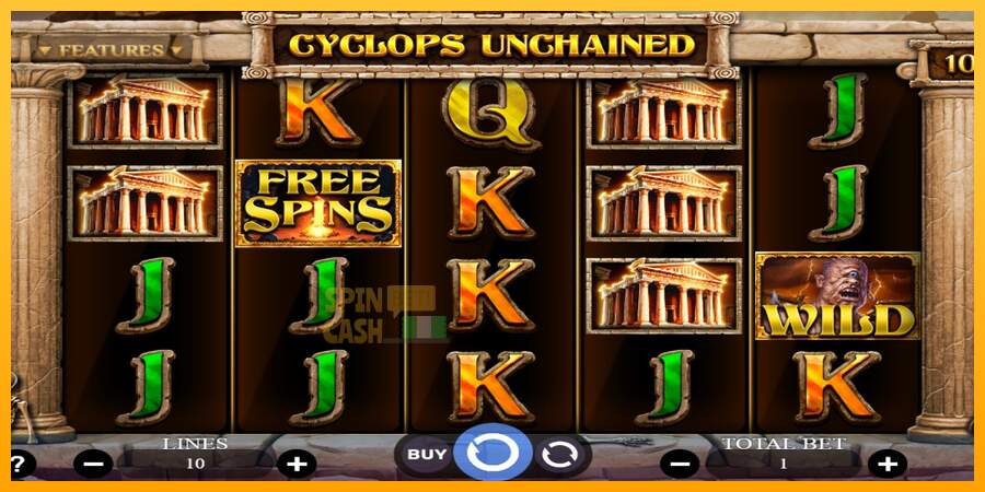 Spielautomat Cyclops Unchained für echtes geld 2