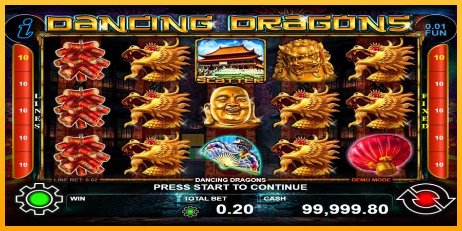 Spielautomat Dancing Dragons für echtes geld 1