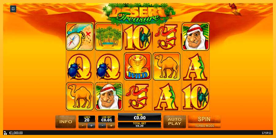 Spielautomat Desert Treasure für echtes geld 1