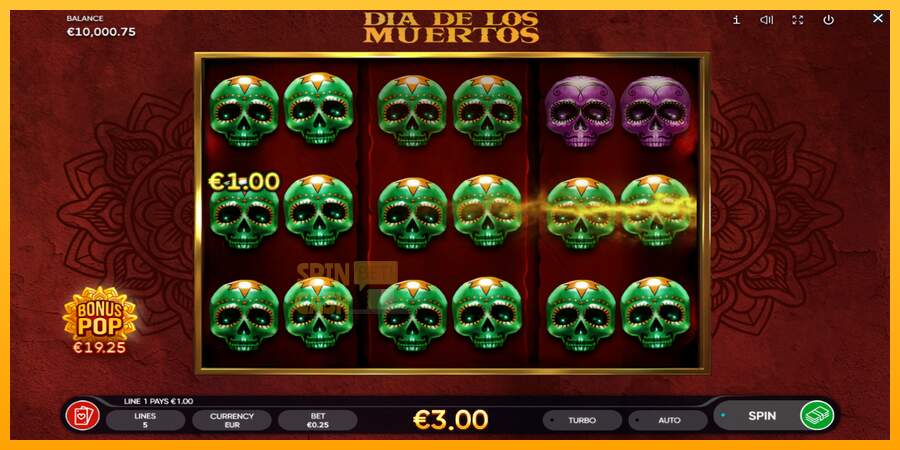 Spielautomat Dia de Los Muertos für echtes geld 3