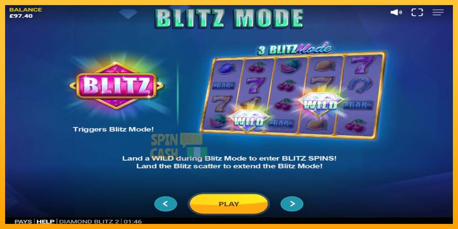 Spielautomat Diamond Blitz 2 für echtes geld 5