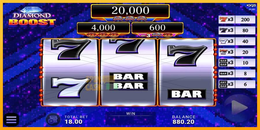 Spielautomat Diamond Boost für echtes geld 3